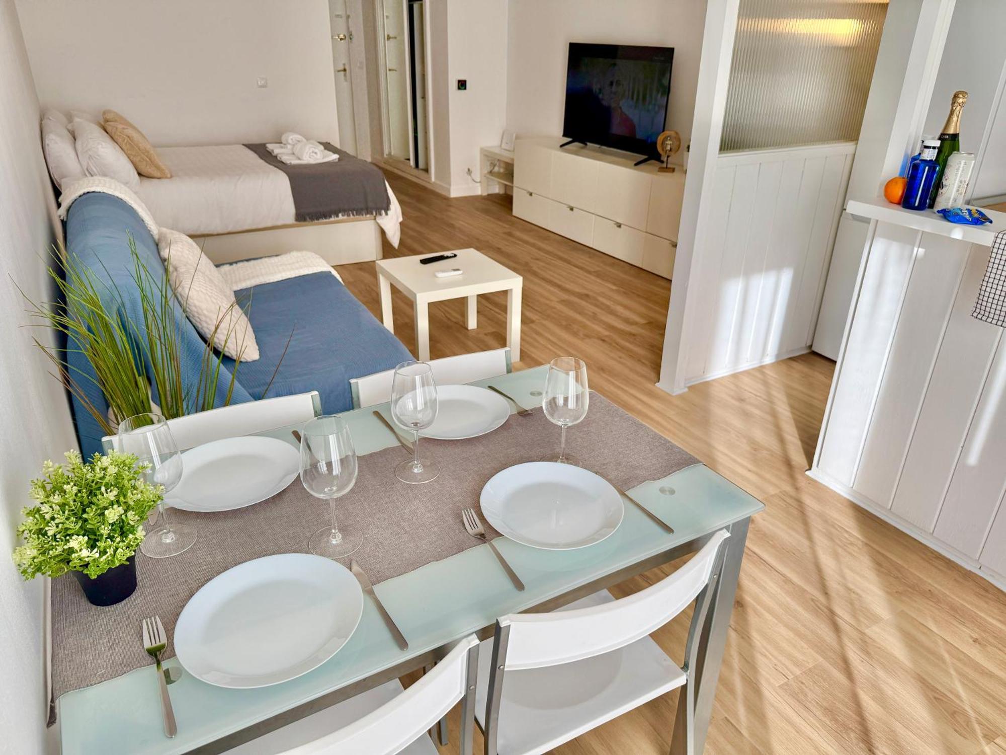 Estudio En Nogalera Con Piscina Apartament